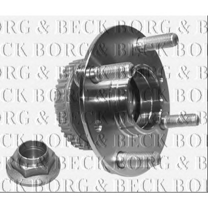 Photo Kit de roulements de roue BORG & BECK BWK1031