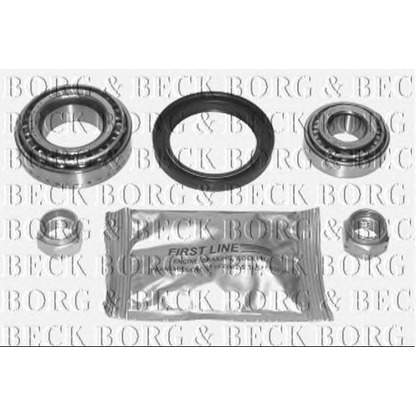 Photo Wheel Bearing Kit BORG & BECK BWK1036