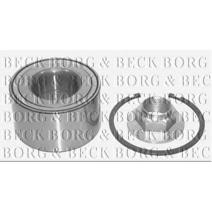 Photo Kit de roulements de roue BORG & BECK BWK1046