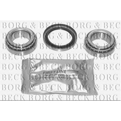 Photo Wheel Bearing Kit BORG & BECK BWK111