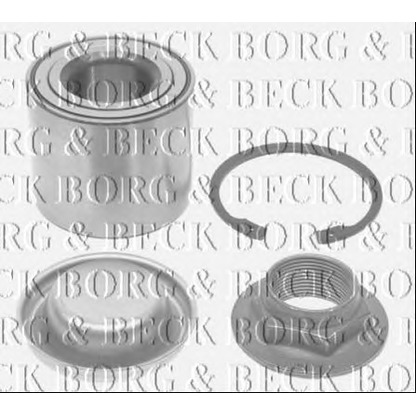 Photo Kit de roulements de roue BORG & BECK BWK1112