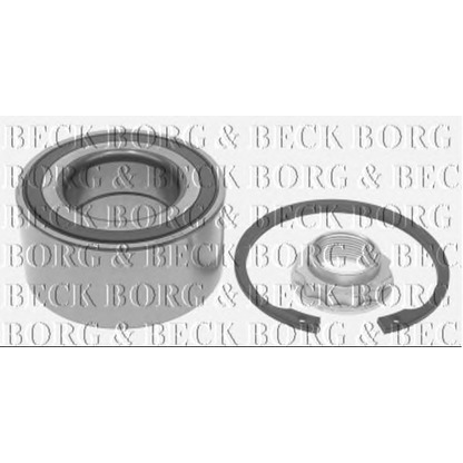Photo Wheel Bearing Kit BORG & BECK BWK1119