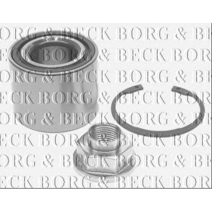 Foto Kit cuscinetto ruota BORG & BECK BWK1143