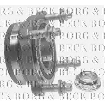 Photo Wheel Bearing Kit BORG & BECK BWK1148
