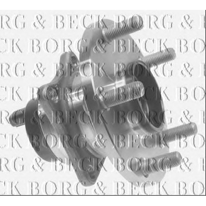 Фото Комплект подшипника ступицы колеса BORG & BECK BWK1155