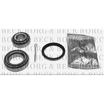 Фото Комплект подшипника ступицы колеса BORG & BECK BWK116