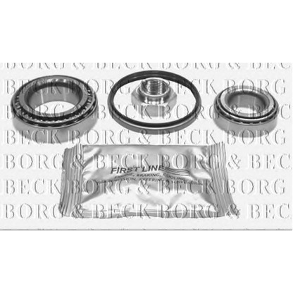 Photo Wheel Bearing Kit BORG & BECK BWK119