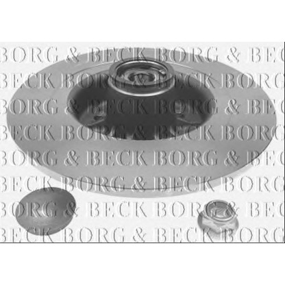 Foto Kit cuscinetto ruota BORG & BECK BWK1218