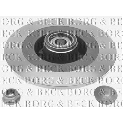 Photo Wheel Bearing Kit BORG & BECK BWK1221