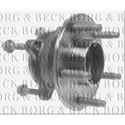 Photo Wheel Bearing Kit BORG & BECK BWK1241