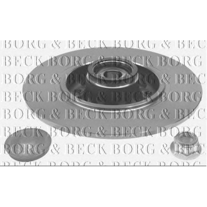 Photo Disque de frein BORG & BECK BWK1260