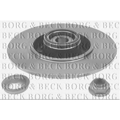Photo Disque de frein BORG & BECK BWK1261