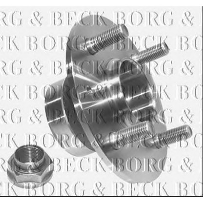 Photo Wheel Bearing Kit BORG & BECK BWK129