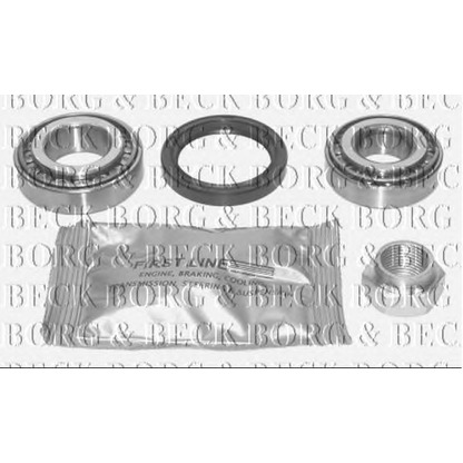 Photo Wheel Bearing Kit BORG & BECK BWK154