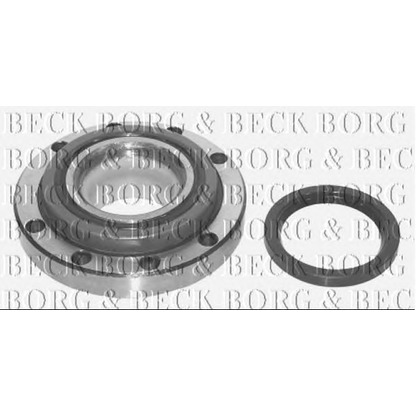 Photo Wheel Bearing Kit BORG & BECK BWK176