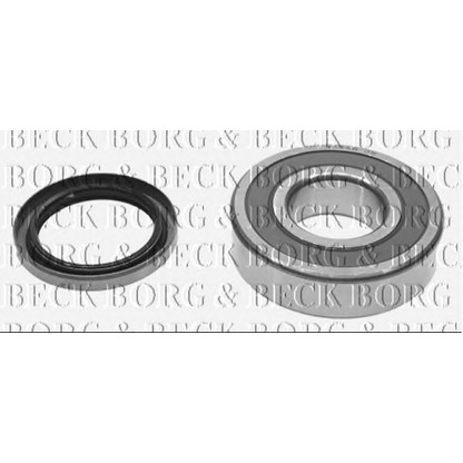 Photo Wheel Bearing Kit BORG & BECK BWK183