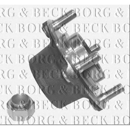 Photo Wheel Bearing Kit BORG & BECK BWK212