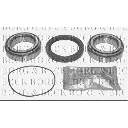 Foto Kit cuscinetto ruota BORG & BECK BWK227