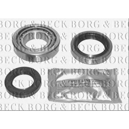 Photo Kit de roulements de roue BORG & BECK BWK230