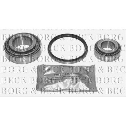 Photo Kit de roulements de roue BORG & BECK BWK233