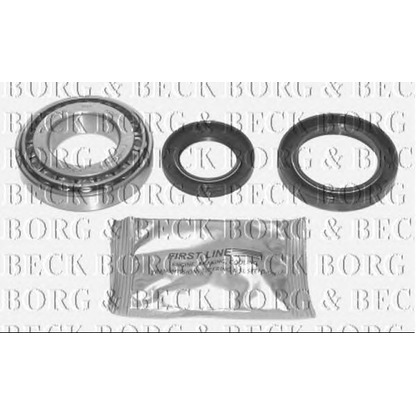 Photo Kit de roulements de roue BORG & BECK BWK237