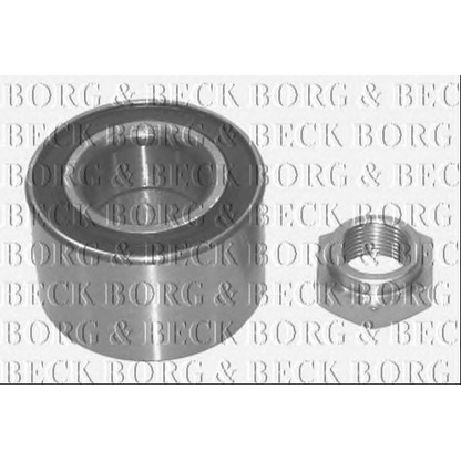 Photo Kit de roulements de roue BORG & BECK BWK286