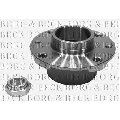 Photo Kit de roulements de roue BORG & BECK BWK291