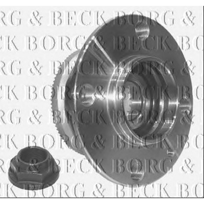 Photo Kit de roulements de roue BORG & BECK BWK316