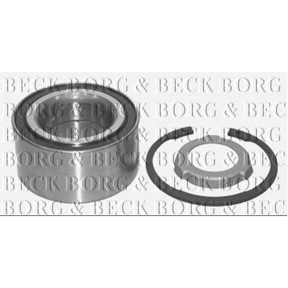 Photo Wheel Bearing BORG & BECK BWK325