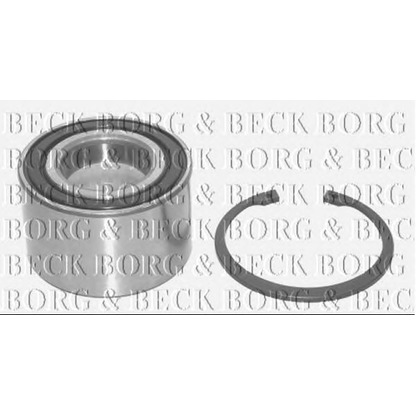 Photo Wheel Bearing Kit BORG & BECK BWK327