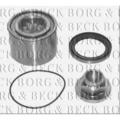 Photo Wheel Bearing Kit BORG & BECK BWK339