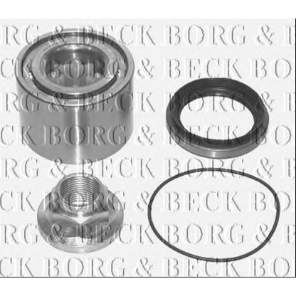 Photo Kit de roulements de roue BORG & BECK BWK340