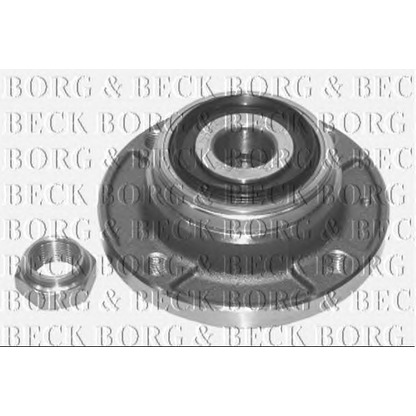 Photo Wheel Bearing Kit BORG & BECK BWK372