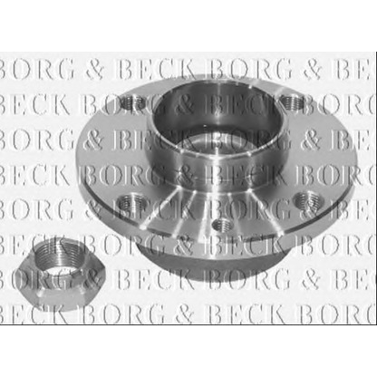 Photo Wheel Bearing Kit BORG & BECK BWK391