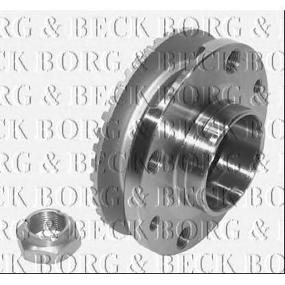 Photo Wheel Bearing Kit BORG & BECK BWK392