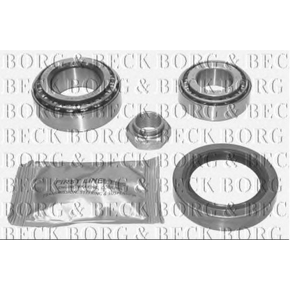 Photo Wheel Bearing Kit BORG & BECK BWK405