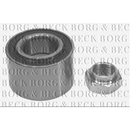 Photo Wheel Bearing Kit BORG & BECK BWK468