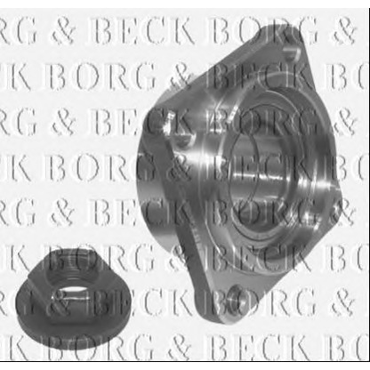 Photo Wheel Bearing Kit BORG & BECK BWK475