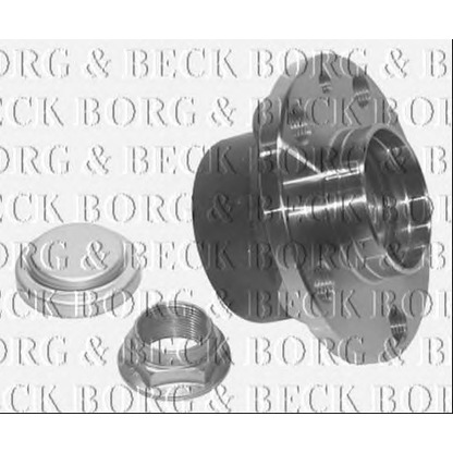 Photo Kit de roulements de roue BORG & BECK BWK486