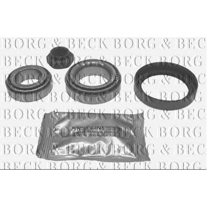 Photo Wheel Bearing Kit BORG & BECK BWK493