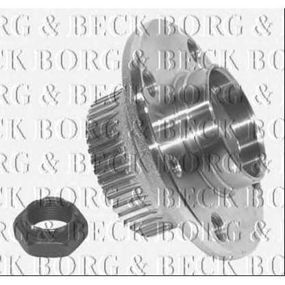 Photo Wheel Bearing Kit BORG & BECK BWK505