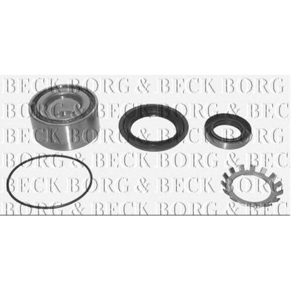 Photo Wheel Bearing Kit BORG & BECK BWK519