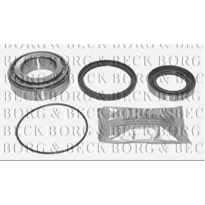 Photo Kit de roulements de roue BORG & BECK BWK605