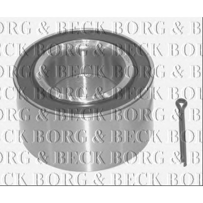 Photo Wheel Bearing Kit BORG & BECK BWK627