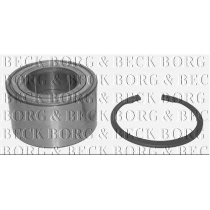 Photo Wheel Bearing Kit BORG & BECK BWK630