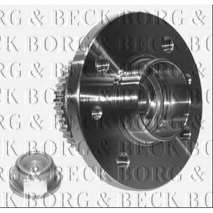 Photo Wheel Bearing Kit BORG & BECK BWK640