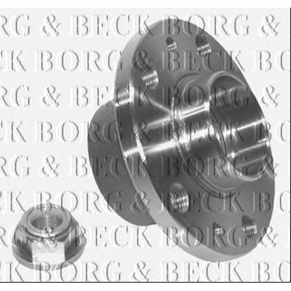 Photo Kit de roulements de roue BORG & BECK BWK642