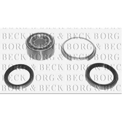 Photo Wheel Bearing Kit BORG & BECK BWK684