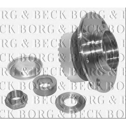 Photo Wheel Bearing Kit BORG & BECK BWK729