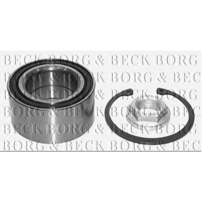 Photo Wheel Bearing Kit BORG & BECK BWK734